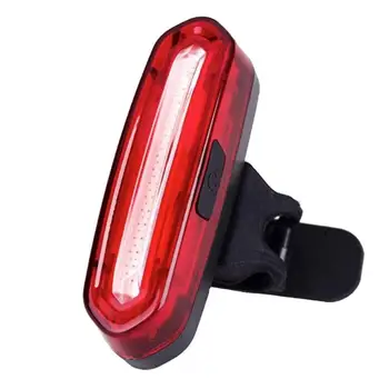

Rear Bike light Taillight Safety Warning USB Rechargeable Mountain Bike Taillight Night Cycling COB Warning Light LED Bike Light