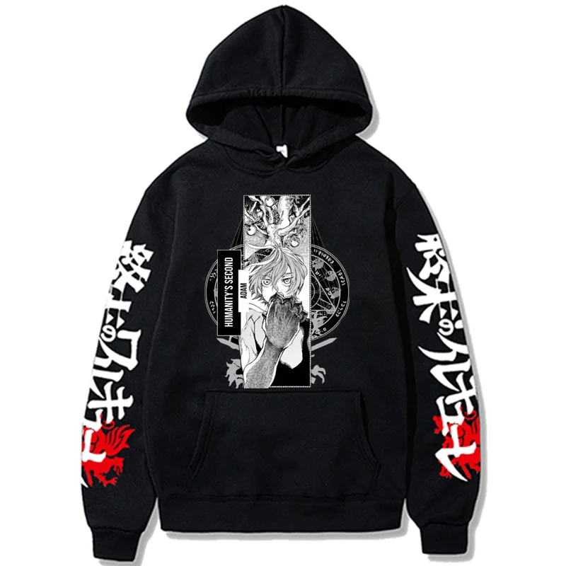 

2021 New Anime Record Of Ragnarok Cool Adam Hoodie Men/Women Casual Loose Harajuku Hip Hop Sweatshirt Unisex Streetwear Tee Top
