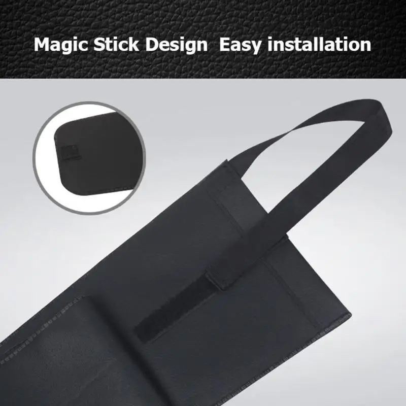 Универсальная Синтетическая Автомобильная Задняя сумка для хранения зонтов держатель для мелочей искусственная кожа дизайн Модная особенность