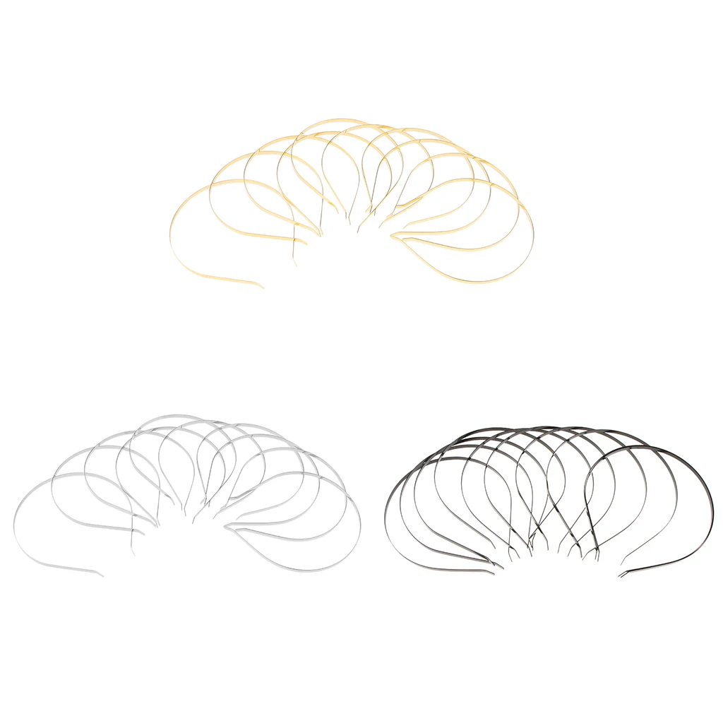 30/pack Plain Metal Headband Hair Band Frame Hair Hoop Headwear DIY Crafts 30/pack Plain Metal Headband Hair Band Frame Hair Hoop Headwear DIY Crafts