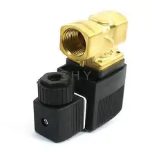 6213-04 2 положения 2 пути 3/" порт прямого действия Соленоидный клапан AC 220 В