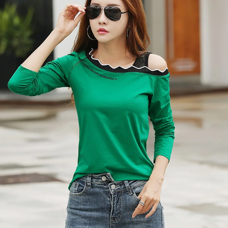 9015LS BOBOKATEER blouse women blouses chemise femme embroidery blouse white shirt women clothes blusas mujer off shoulder top - Цвет: 9015LS