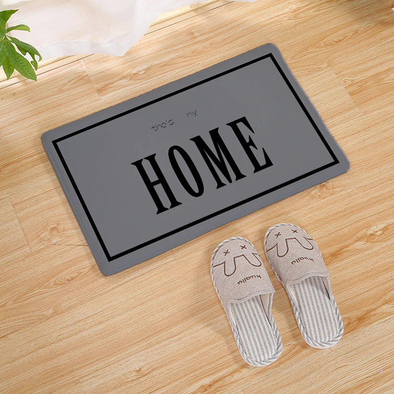 

HOME Bedroom Rugs Nordic Style Creative Floor Mats Imitation Ieather Doormat Home Decoration Mat In The Hallway Donut