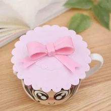 Кофейная присоска герметизирующая пробка пылезащитный Герметичный пищевой комплект силиконовых чашек милая форма животных крышка чашки