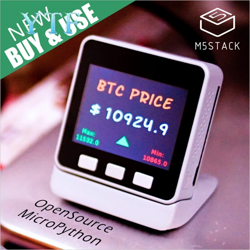 M5Stack зарядный стенд влажный датчик температуры встроенный DHT12