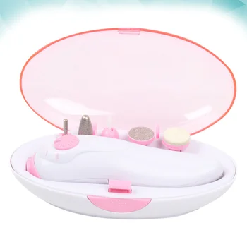 

1 Set Electric Nail Grinder Multifunctional Nail Trimmer Nail Art Polisher Nail Polishing Tool for Daily Use without Battery (Ra