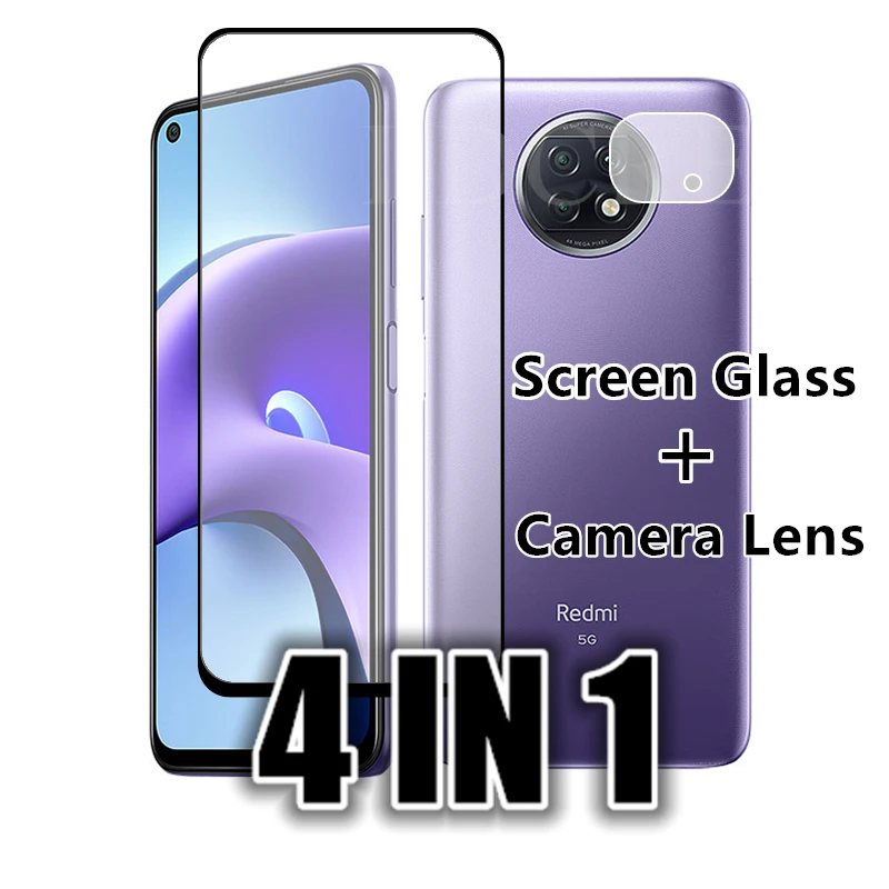 

2Pcs For Xiaomi Redmi Note 9T Glass Screen Full Glass For Xiaomi Redmi Note 9T 5G Len Camera Glass For Xiaomi Redmi 9T Note 9T