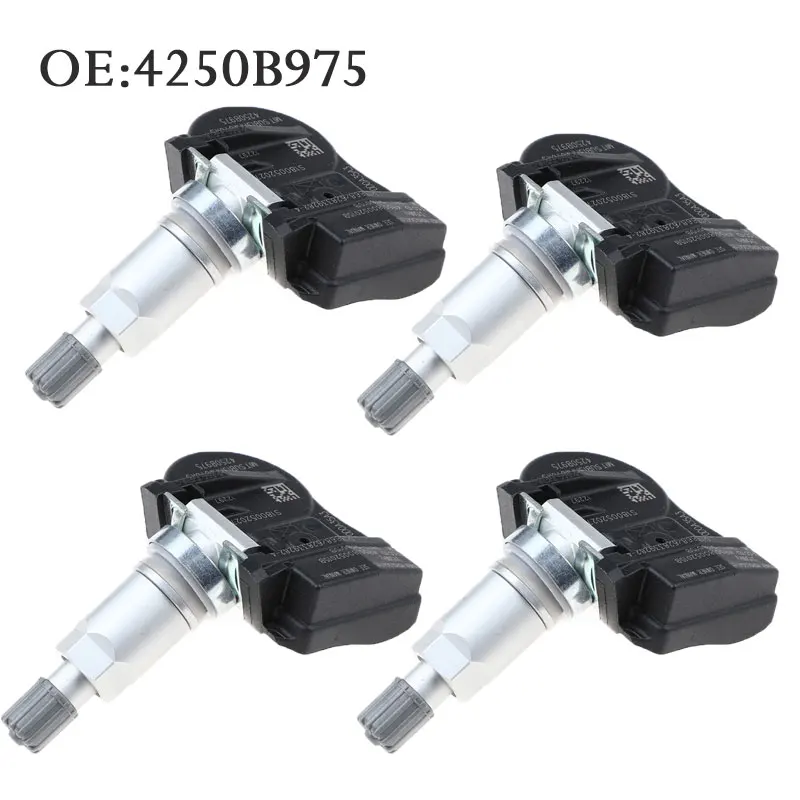 4PCS Tire Pressure Sensor For Mitsubishi Outlander I Miev Lancer Mirage