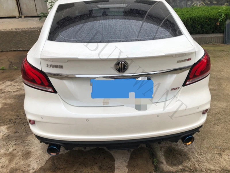 Для MG 6 MG6- внешний задний спойлер задний багажник Багажник крыло украшение автомобиля Стайлинг