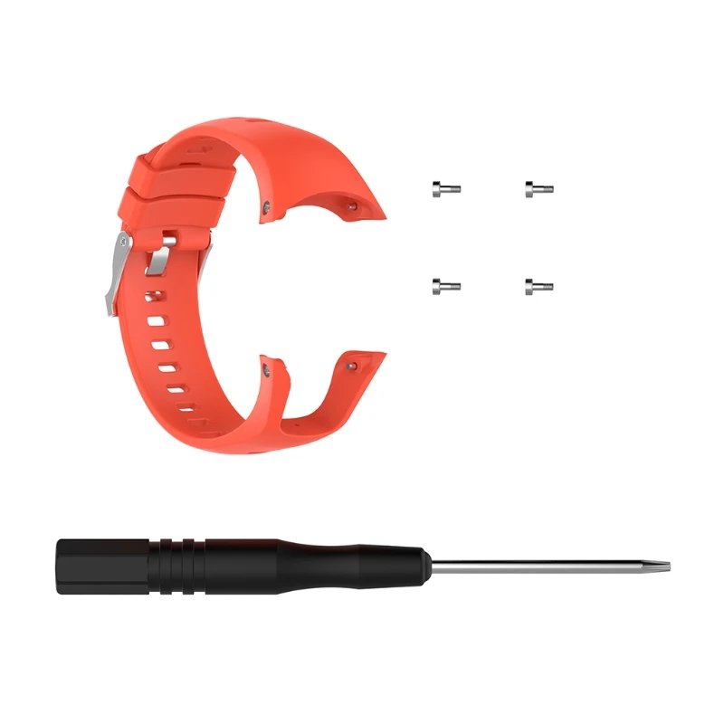 Сменный силиконовый ремешок на запястье для Suunto Spartan тренера наручные огнеупорные часы