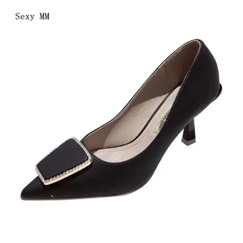 

High Heels Women Pumps High Heel Shoes Stiletto Woman Party Wedding Shoes Kitten Heels