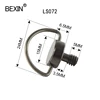 BEXIN Digital camera screw D ring 1/4 inch camera mount screw quick release screw for dslr camera Tripod monopod ► Photo 3/6