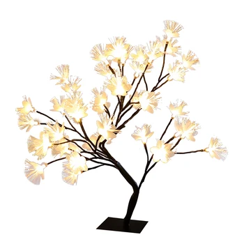 

Centerpieces Adjustable Branch Home Decor Table Top Indoor Party Modern Artificial Flowers Night Lamp LED Tree Light Bedroom Bar