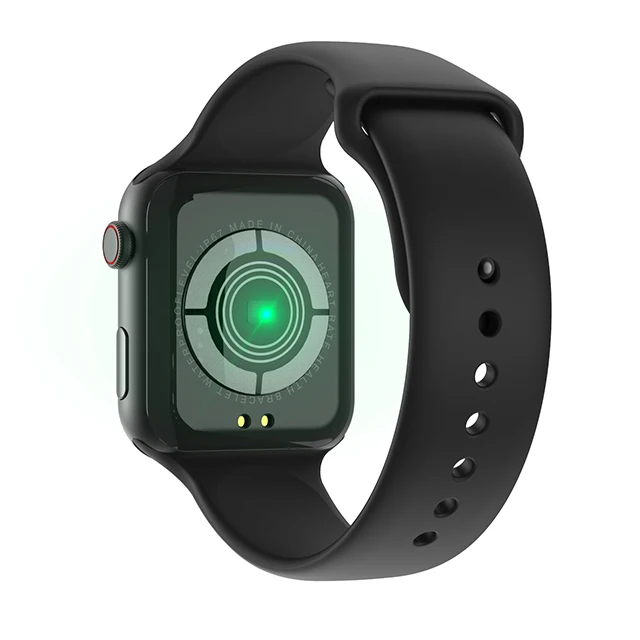 SCOMAS IWO 8 lite Смарт-часы 1,5" ips сенсорные часы 4 монитор здоровья Спортивная запись данных для iOS Android мужские и женские умные часы - Цвет: Черный