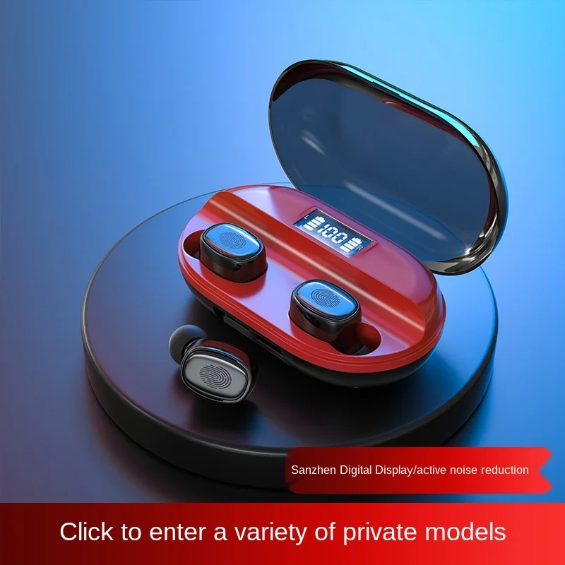 Cross border explosion 2020 digital binaural wireless Bluetooth sports private model TWS Touch 5 0 sports technology