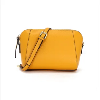 

Coated Cowhide Leather Small bag 2020 leather female bag Euramerican shell bag easy to carry hand bill of lading shoulder bag