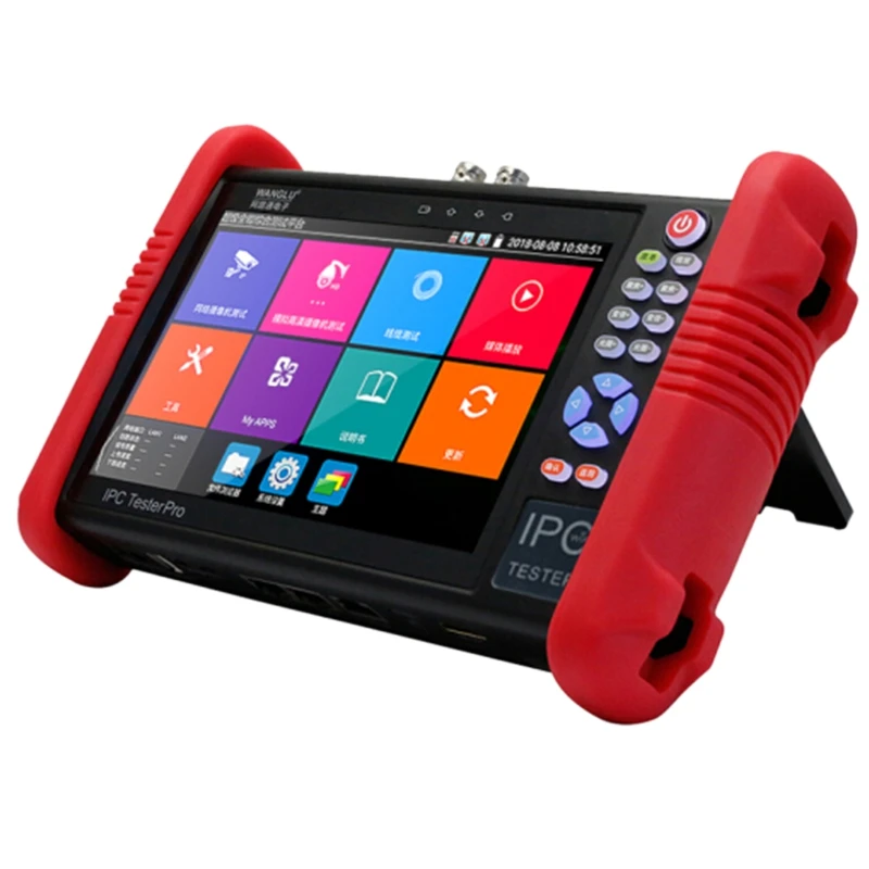 

IPC-9900Plus 7 Inch 1920 x 1200 IP Camera Tester 4K 1080P IPC CCTV Monitor Video Audio POE Test Press Screen HDMl Discovery 8GB