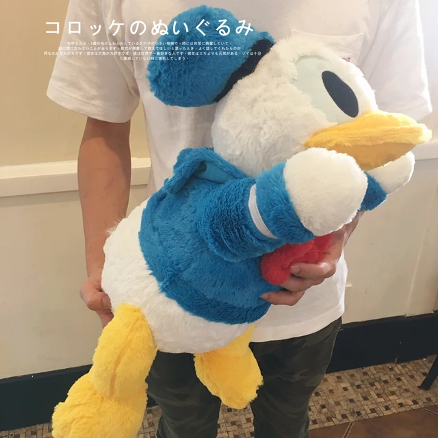 Big Size 50cm Donald Duck Stuffed Plush Toys Soft Kawaii Soft Don Plush Dolls Cute Gifts for Children Kids Girls