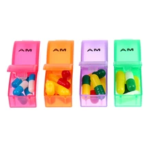 32 Slots Monthly Pill Organizer Box Medicine Container Storage Case Travel Daily
