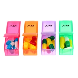 32 Slots Monthly Pill Organizer Box Medicine Container Storage Case Travel Daily
