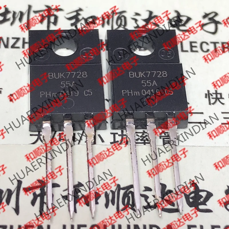 10 шт./лот и BUK7728-55A TO-220F