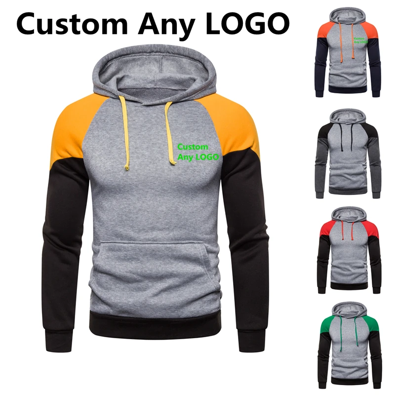 Tanie WP AS0 męskie na co dzień ciała sweter z kapturem regularne odzież Patchwork luźne bluzki z kapturem Unisex fala list druku bluza z kapturem dla mężczyzn