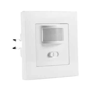 

Motion Sensor Switch Security light Control IR Infrared Movement Induction Detector With Switcher AC110V -220V ON/OFF/PIR