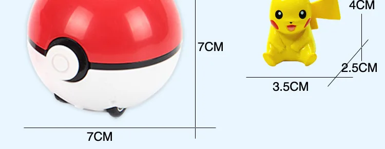 PokemonGo Pokemon Pet Мастер Эльф мяч 5 сантиметров капсула игрушка многоцветный