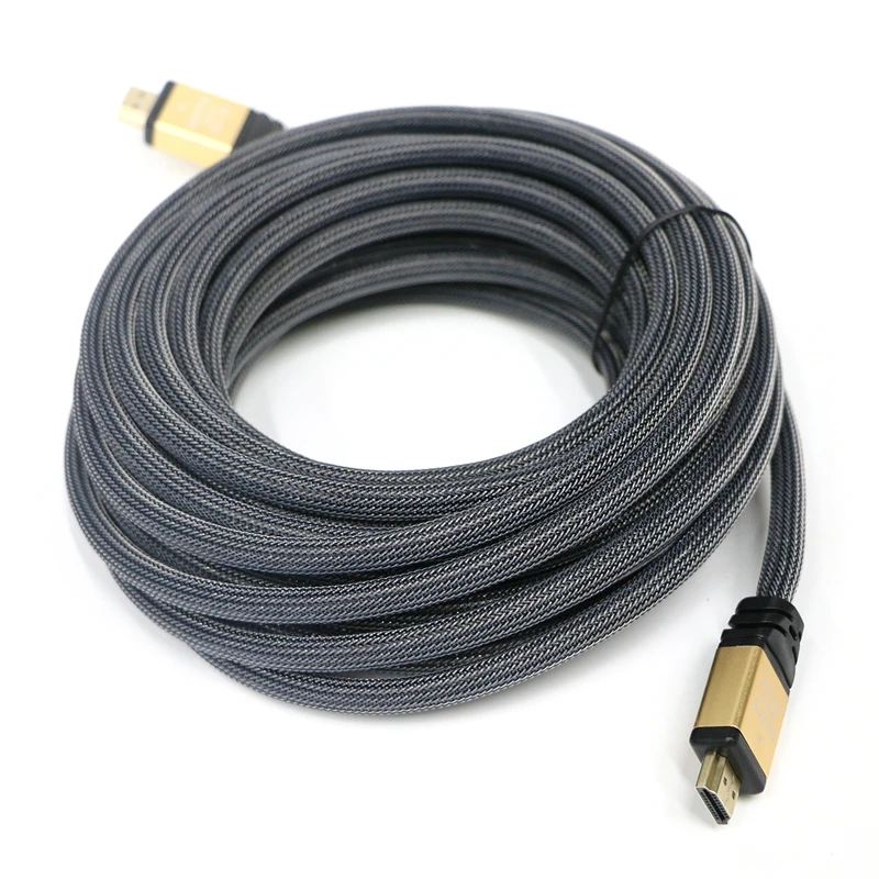Кабель HDMI версии 2,0 4K* 2K 60HZ(совместим с 3D, 1080 P) HD видео кабель 15 м