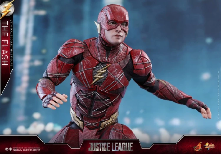Полный Набор фигурок горячие игрушки MMS448 Justice League 1/6 масштаб флэш Коллекционная Фигурка 12 дюймов фигурка для фанатов