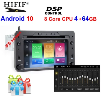 

2 din Android 10 GPS Navigation Autoradio For Alfa Romeo 159 Brera Spider Sportwagon 2006 Car DVD Player Head Unit Wifi Audio