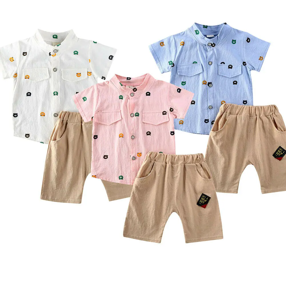 infant shorts and top set
