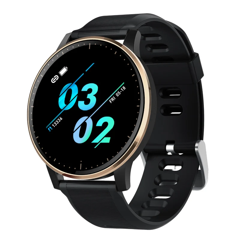 blue Wearpai Q20 умный Браслет управление музыкой IP67 Bluetooth Смарт-браслет с кровяным давлением пульсометр спортивный фитнес-трекер - Цвет: blue
