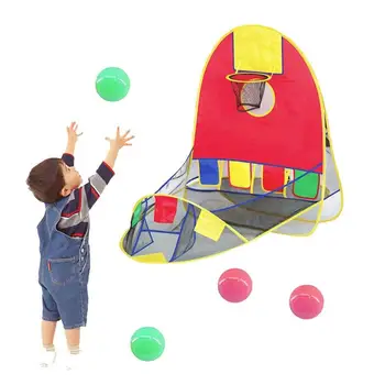 

Foldable Up Sport Basketball Shooting Tent Ocean Ball Game Basket Fun Ocean Ball Shooting Tent Ball For Kid Indoor Activity