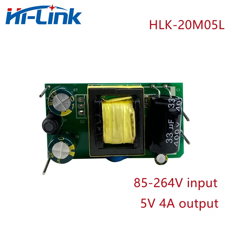 Intelligent Household HLK-20M05L 5V 4A AC DC Power Supply Circuit Board for IOT 20W