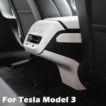 

Armrests Kick Rear Seat Anti-kick accessories For Tesla Model 3 Car Interior Decoration rear seat kick protective cover