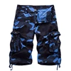 New Cargo Shorts Men Top Design Camouflage Military Army Khaki Shorts Homme Summer Outwear Hip Hop Casual Cargo Camo Men Shorts 5
