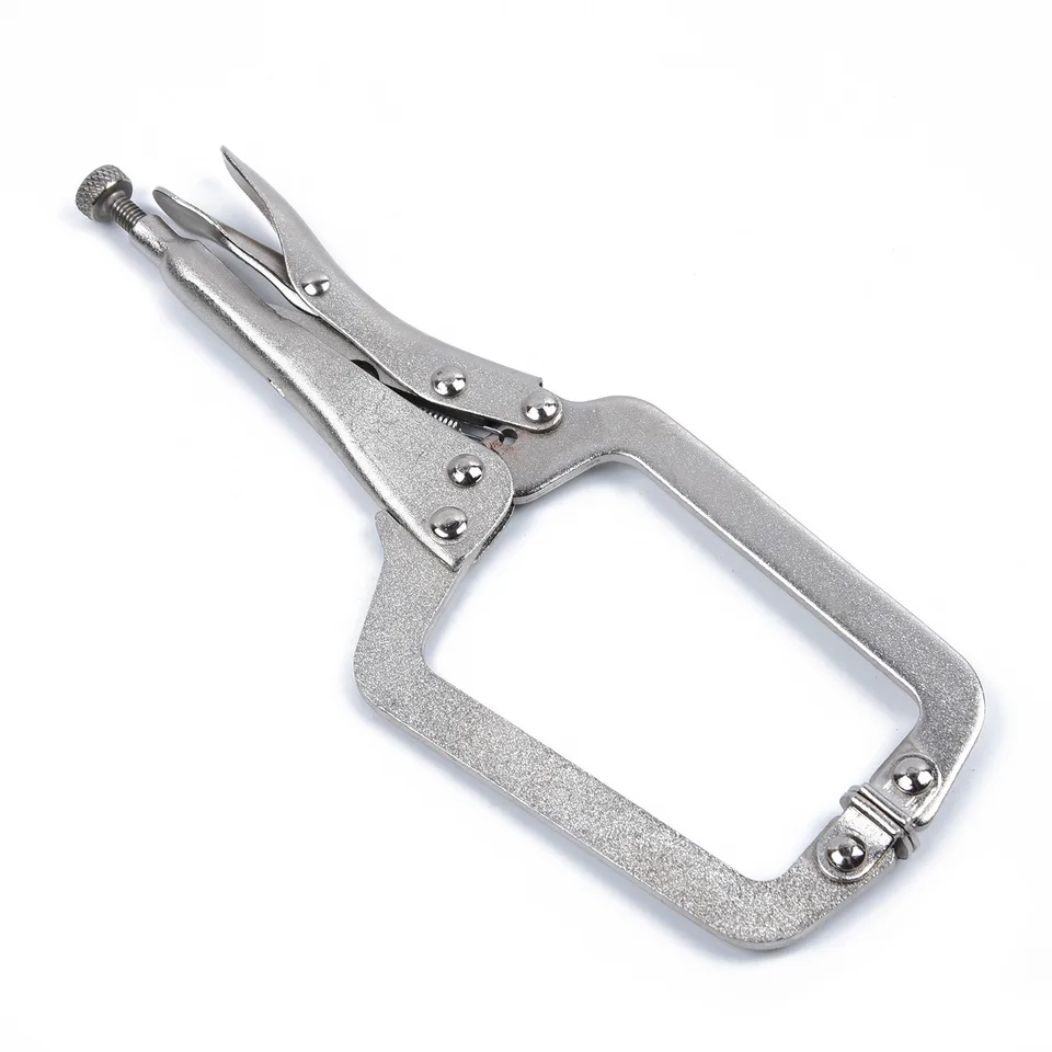 VISE GRIP 9/" LOCKING C CLAMP PLIERS WELDING CLAMPS Wood Locator Tool 23cm Long
