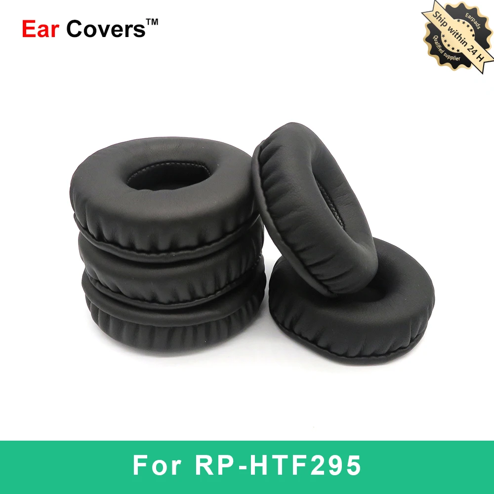 파나소닉 RP HTF295 RP-HTF295 헤드폰 이어 패드 교체 용 헤드셋 이어 패드 PU 가죽 스폰지 폼 용 이어 패드