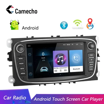 

Camecho Android 8.1 7''HD car radio GPS Navigation Car Radio Autoradio 2 Din WIFI MP5 Bluetooth FM for Ford Multimedia Player
