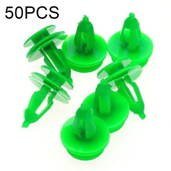 

Assortment Car Fasteners Clips For Chrysler WJ Jeep Plastic Green 6503204 Door Trim Fender 50pcs 8mm Hot