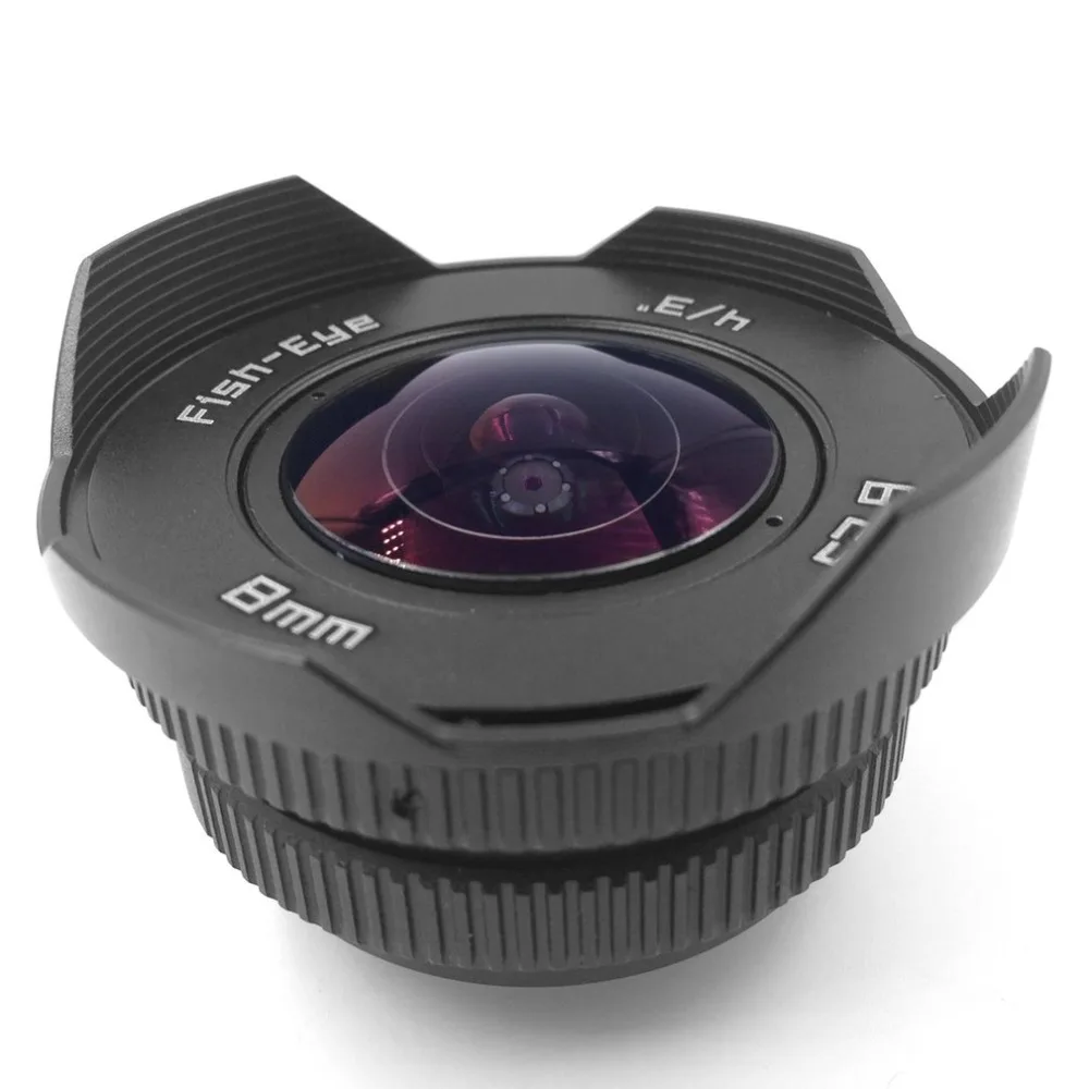 8 мм F3.8 для Micro Four Thirds Mount camera Fish-eye C mount широкоугольный объектив рыбий глаз фокусное расстояние объектив рыбий глаз