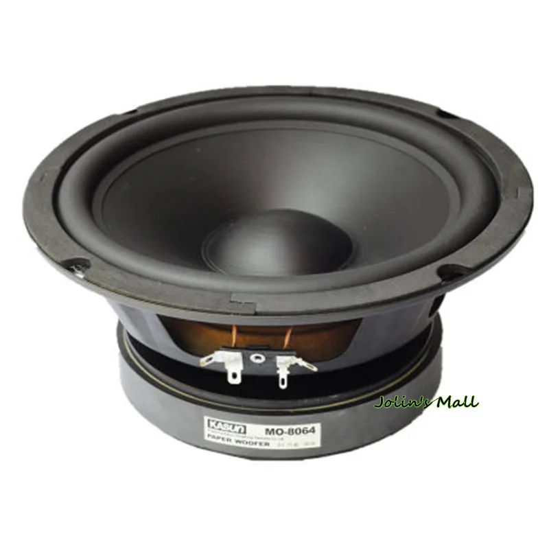 Kasun MO 8064 8 ''дюймовый басовый динамик HiFi Высокая мощность 180 Вт Ом Диаметр 210