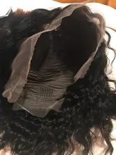 Rizado Bob peluca del pelo humano del frente del cordón pelucas con minimechones brasileño Remy pelo humano Pelo Corto Pre arrancado peluca para las mujeres negras de la onda profunda de la peluca