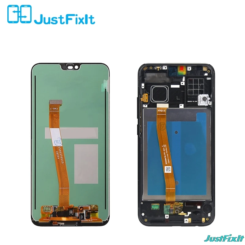 Для huawei honor 10 honor 10 ЖК-дисплей+ кодирующий преобразователь сенсорного экрана в сборе Замена+ COL-L29 отпечатков пальцев протестирован 5,8'