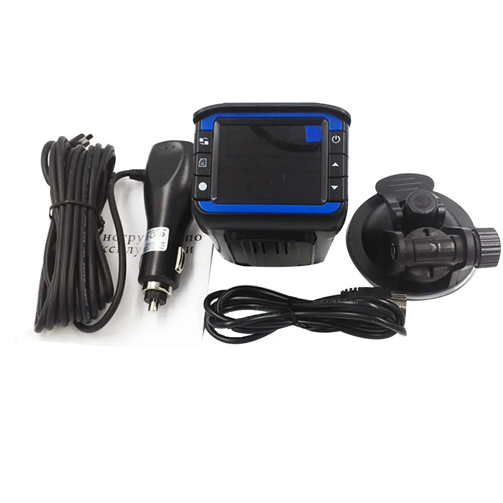  Auto GPS-Tracker Russian3-in-1 2 Zoll 720P Auto DVR Kamera Radargeräte Detektor GPSVideo Recorder D