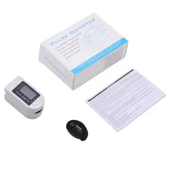 

Protable Finger Clip Pulse Oximeter Sp02 Fingertip Adult Heart Rate Monitor Applicable for Home Health Test Use