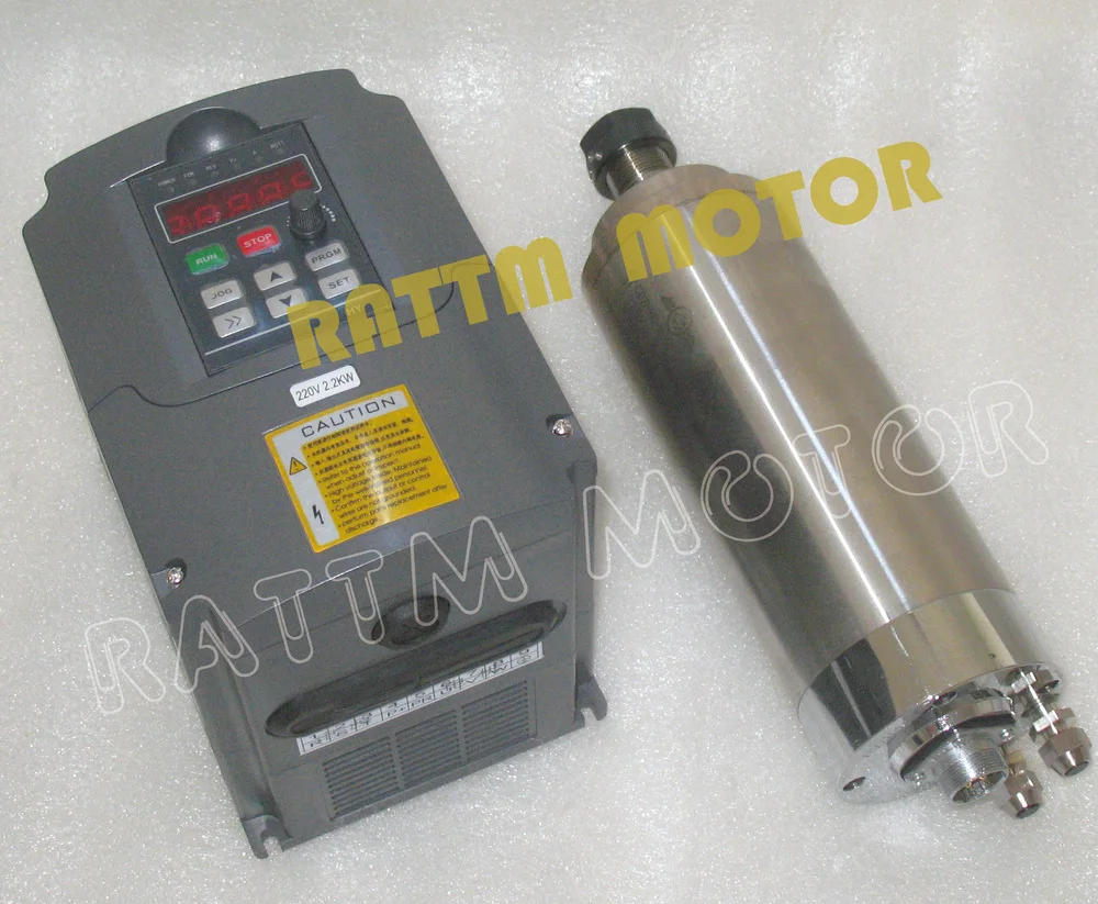 1.5KW Water-cooled ER11 spindle motor 220V  24000r...