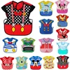 Cute Baby Bibs EVA Waterproof sleeveless Lunch Disney Feeding Bibs Baby Cartoon Feeding Cloth Children Baby Apron 1