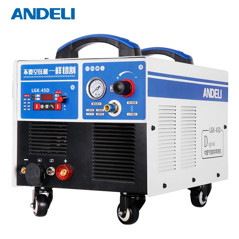 US $684.94 ANDELI Smart Draagbare Eenfase Plasma Cutter Met CUTMMA 2 In 1 CUT45DY Intelligente Plasma Snijmachine Dc Plazma Cut